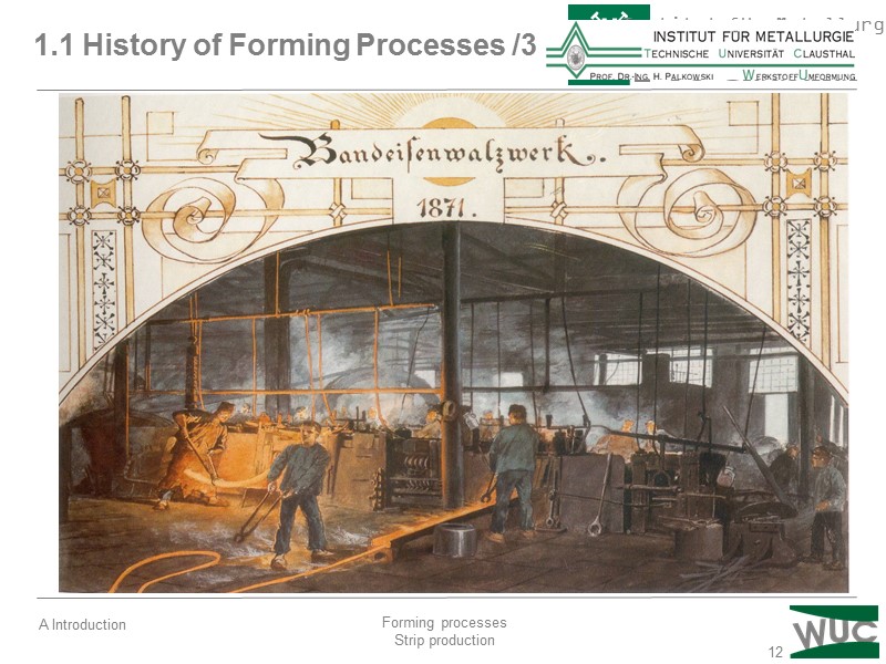 12 1.1 History of Forming Processes /3